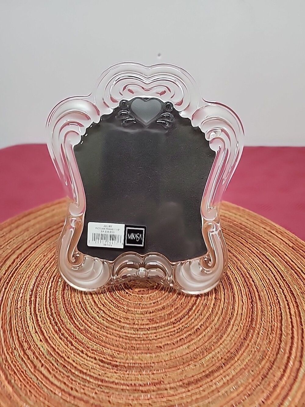 Mikasa Juliet Frame Lead Crystal 4.5" X 5" Made In Germany New In Opened Box